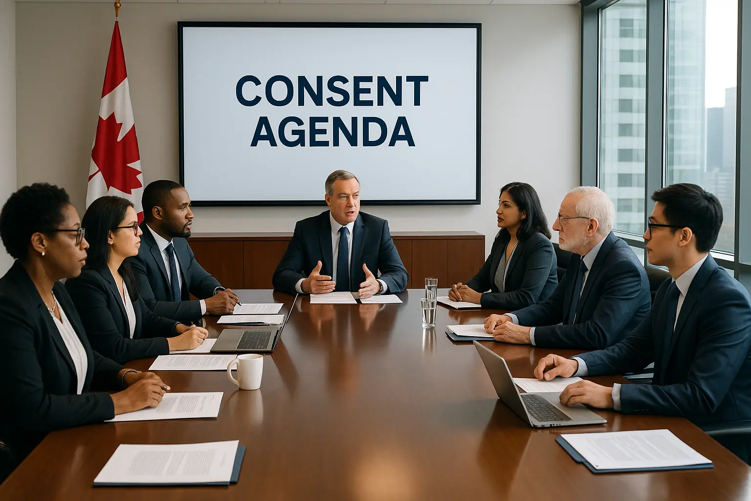 What Is a Consent Agenda for a Board Meeting in Canada?