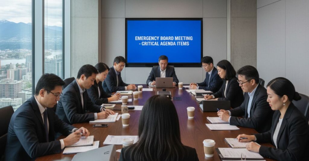 How to Call an Emergency Board Meeting for a Charity in Canada